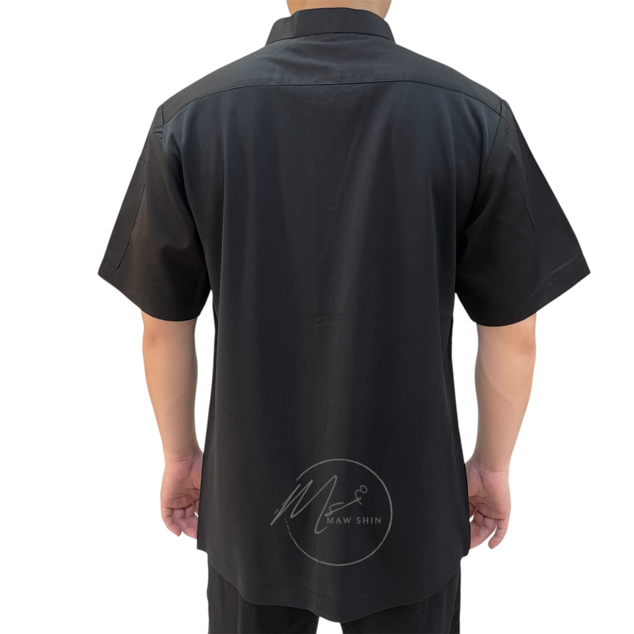 黑色雙排釦廚師服