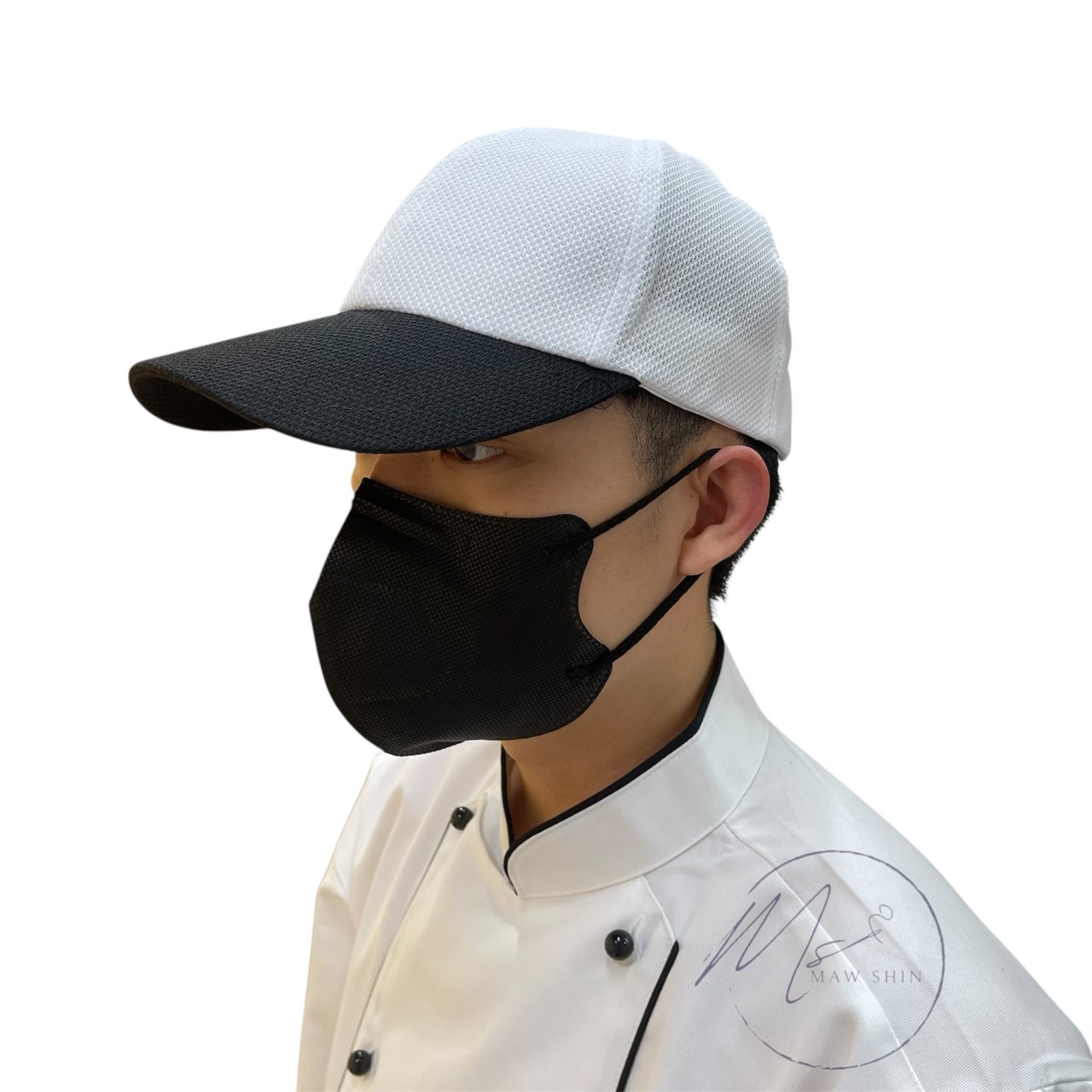 咖啡+格紋滾邊